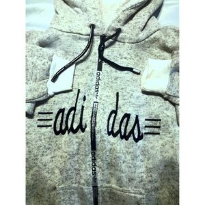 Adidas Originals Brissa Sherpa full zip hoodie